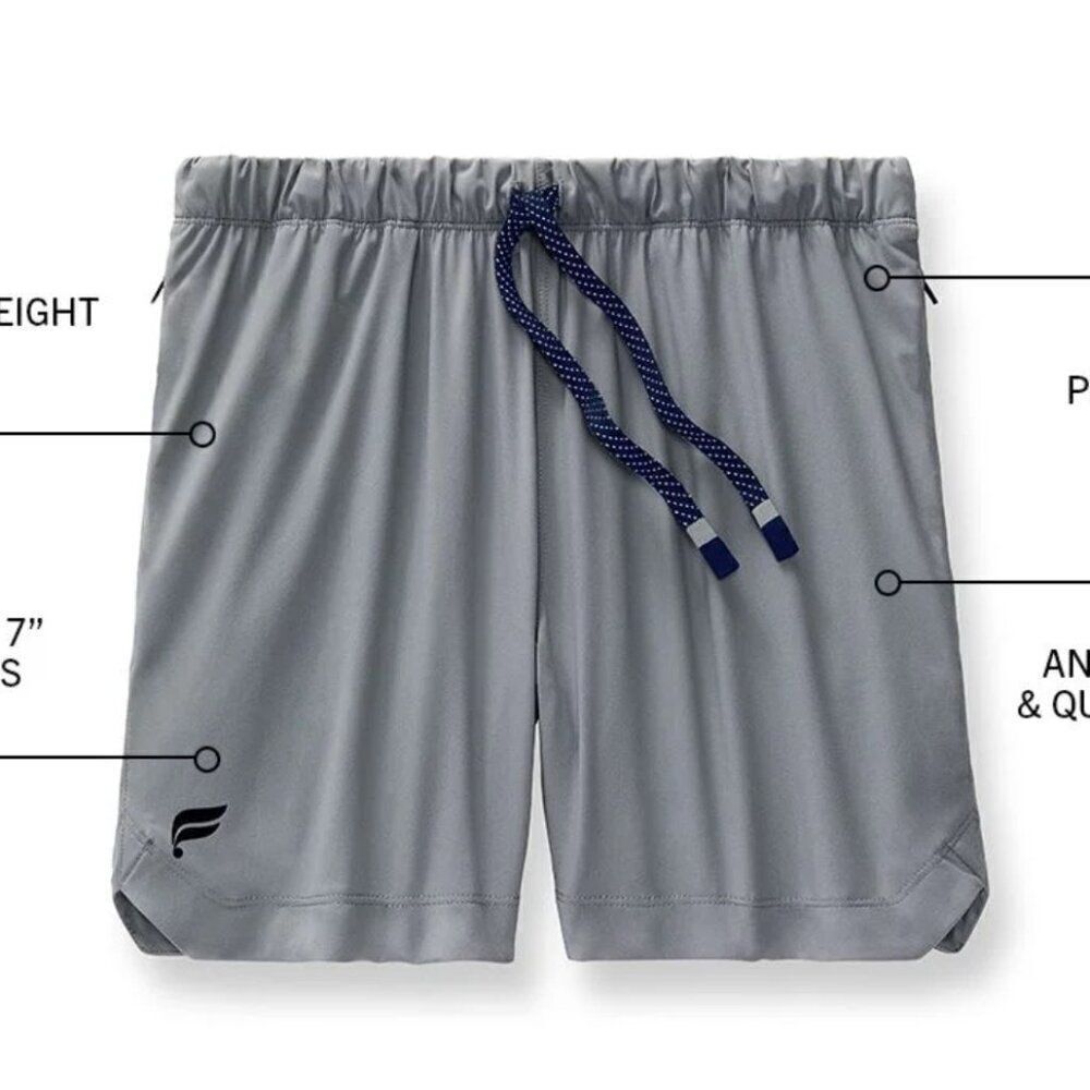 Fabletics The 7" one short lined NWT size xs Blac… - image 8